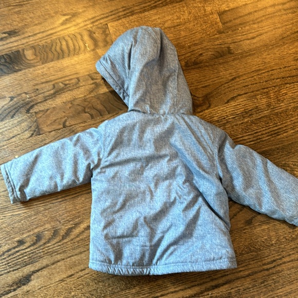 Little Me Baby/Toddler Boy blue winter jacket, size 18 months - Picture 5 of 5